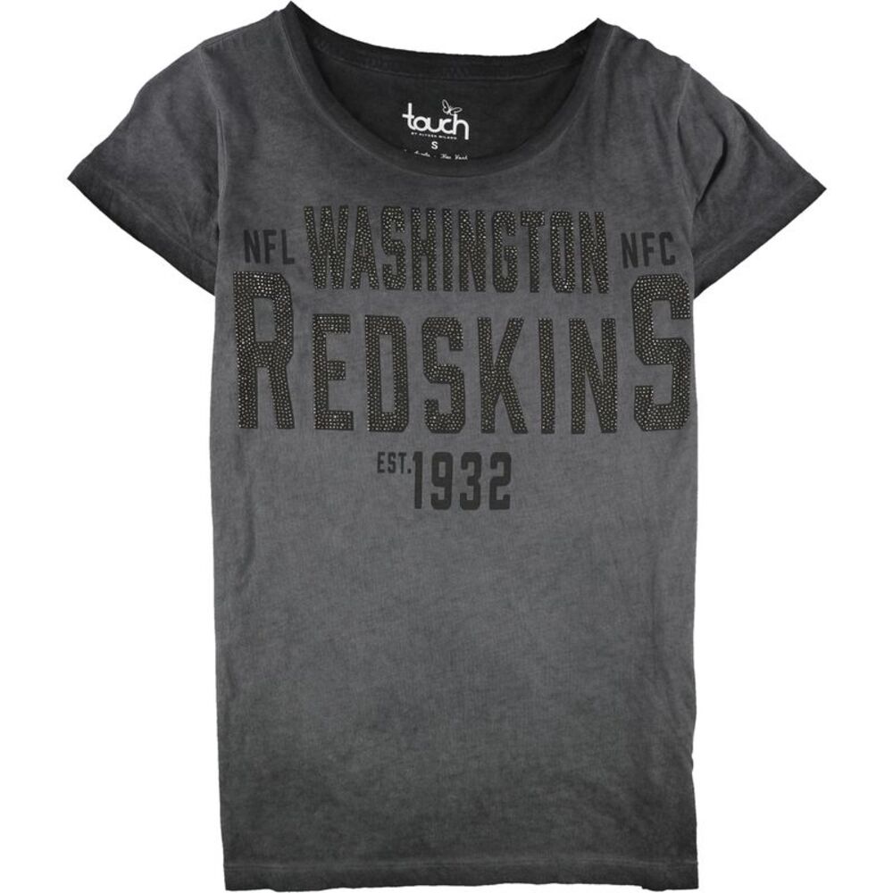 Touch Womens Washington Redskins Embellished T-Shirt, NWT
